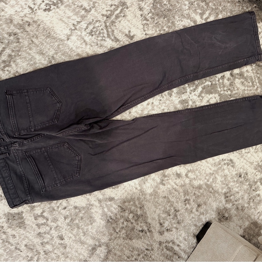 Classic Black Men's Straight Jeans